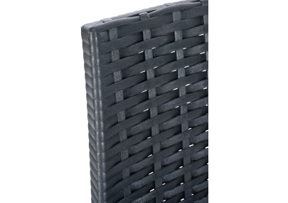 Conjunto de 4 taburetes de bar Jamaica gris oscuro