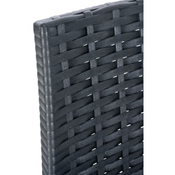 Ensemble de 4 tabourets de bar Jamaica gris foncé