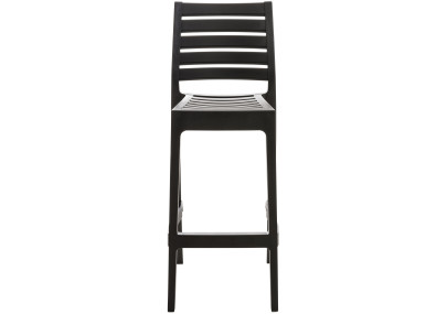 Conjunto de 4 taburetes de bar Ares negro