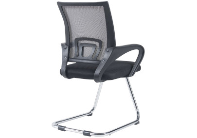 Chaise visiteur Eureka grise