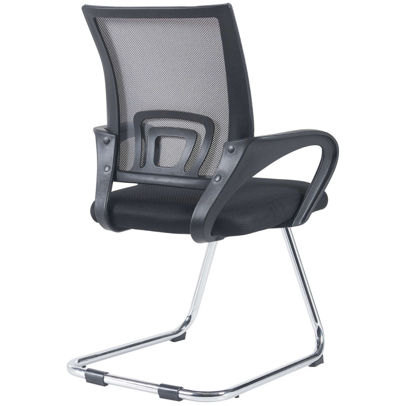 Chaise visiteur Eureka grise