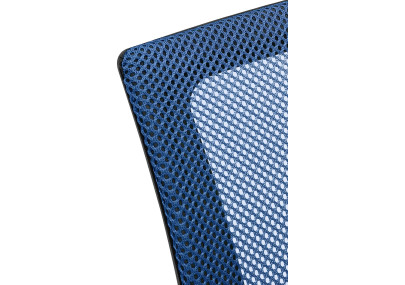 Chaise visiteur Eureka bleue