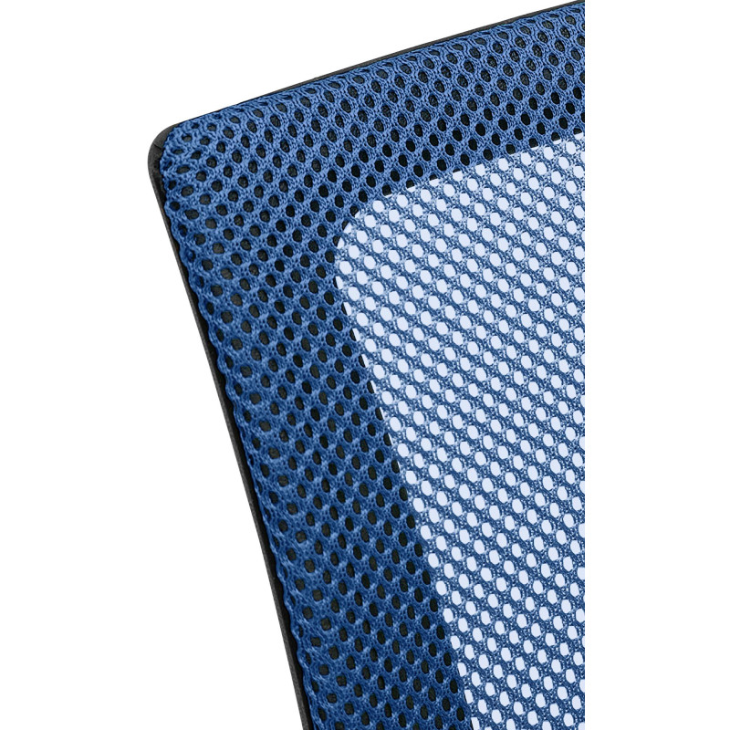 Chaise visiteur Eureka bleue