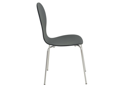 Chaise visiteur Diego noire