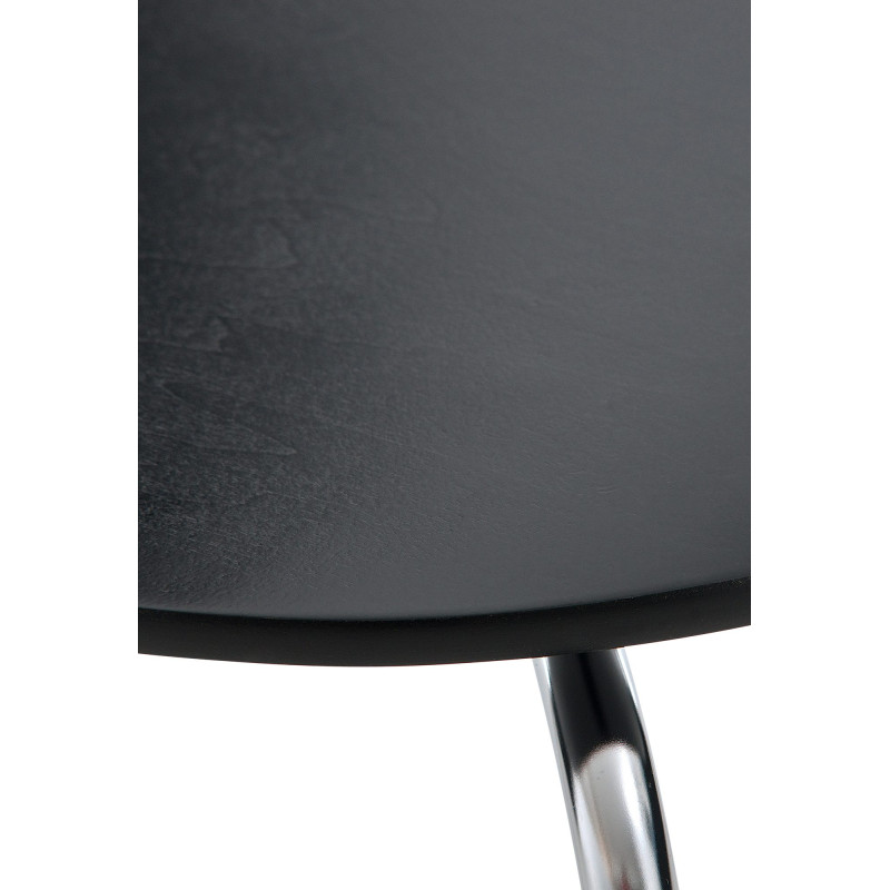 Chaise visiteur Diego noire