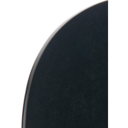 Chaise visiteur Diego noire