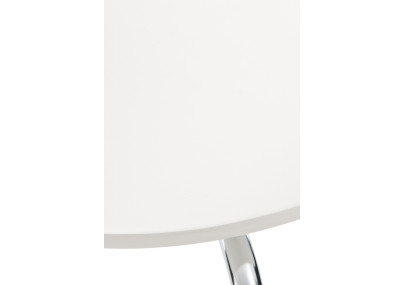 Chaise visiteur Diego blanche