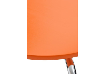 Chaise visiteur Diego orange