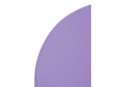 Chaise visiteur Diego violet