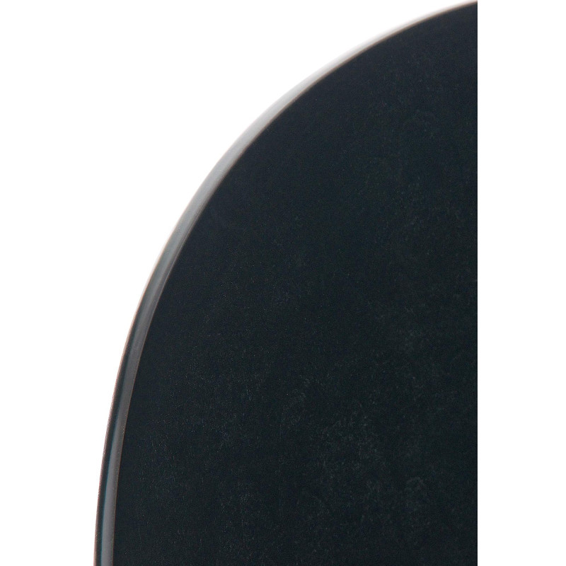 Lot de 2 chaises visiteurs Diego noir