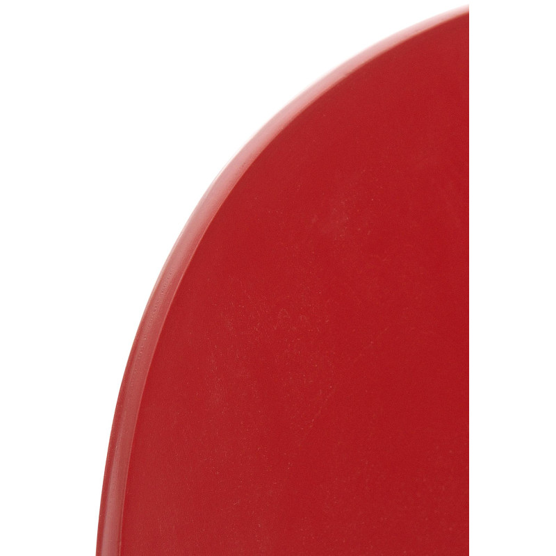 Lot de 2 chaises visiteurs Diego rouge