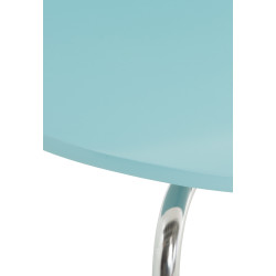 Lot de 2 chaises visiteurs Diego bleu clair