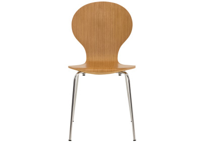 Chaise visiteur Diego en chêne