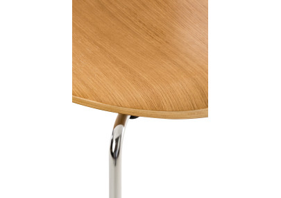 Chaise visiteur Diego en chêne