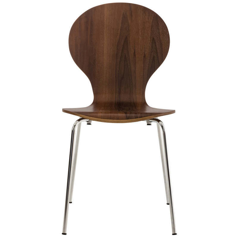 Chaise visiteur Diego en noyer
