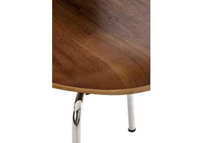 Chaise visiteur Diego en noyer