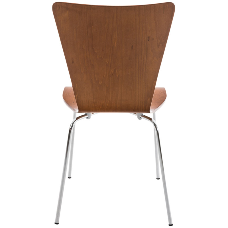 Chaise visiteur marron Aaron