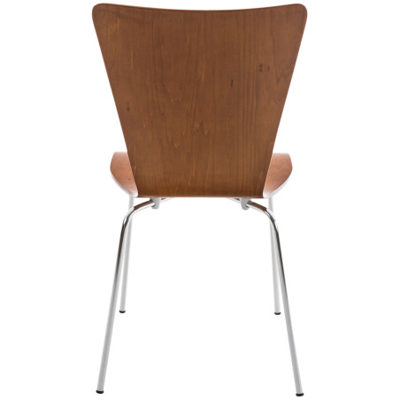 Chaise visiteur marron Aaron