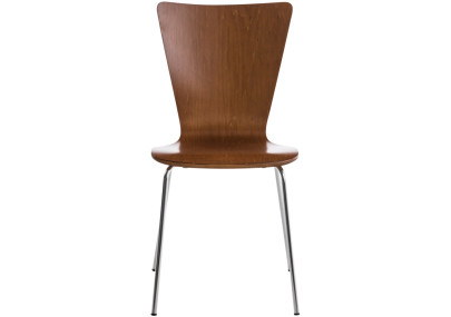 Chaise visiteur marron Aaron