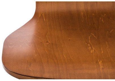 Chaise visiteur marron Aaron