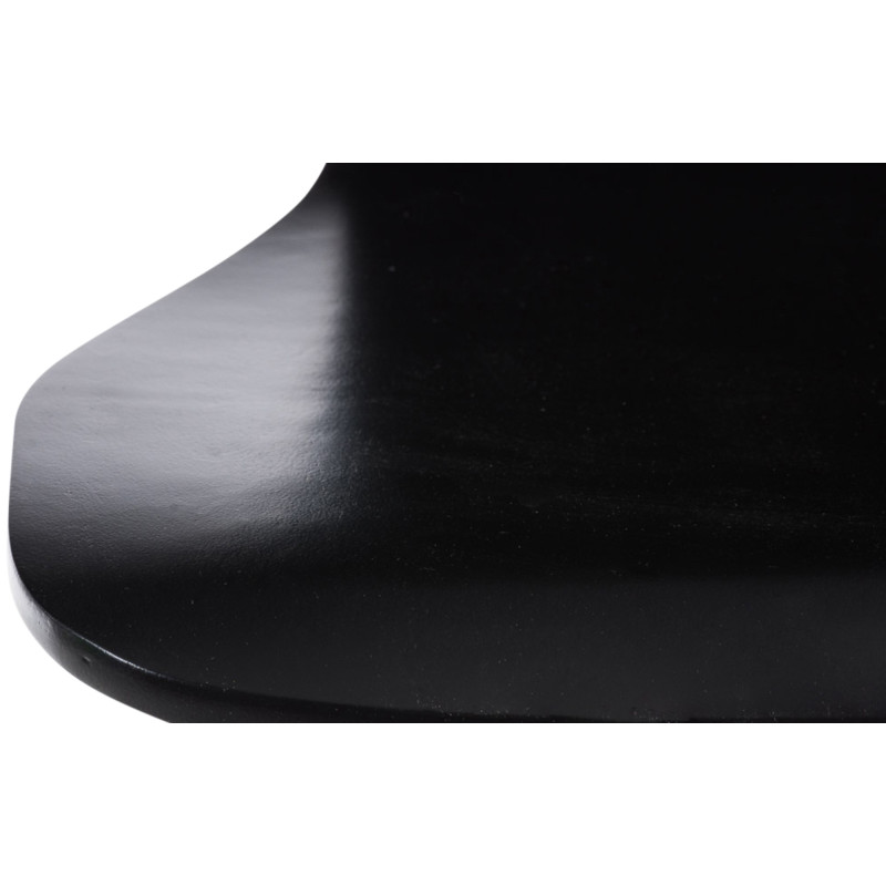 Chaise visiteur Aaron noire