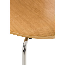 Lot de 2 chaises visiteurs en chêne Diego