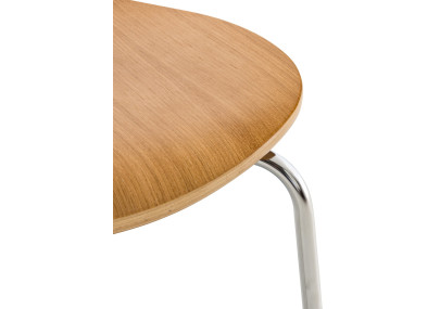 Ensemble de 4 chaises visiteurs en chêne Diego