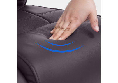 Chaise visiteur Attila marron