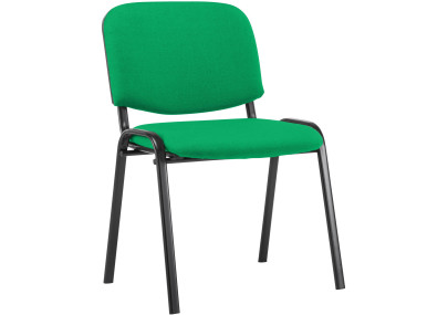 Chaise visiteur Ken en tissu vert