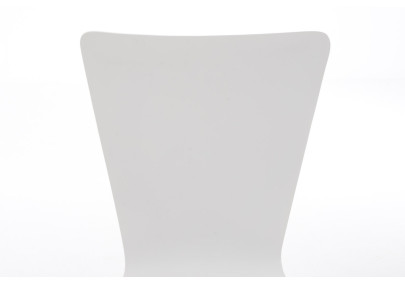 Lot de 2 chaises visiteurs Aaron blanc