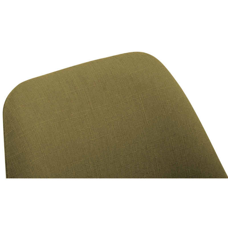 Chaise visiteur Borneo V2 Natura tissu vert