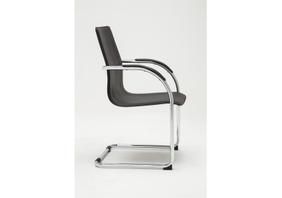 Chaise visiteur Melina V2 noire