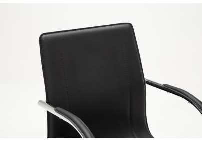 Chaise visiteur Melina V2 noire