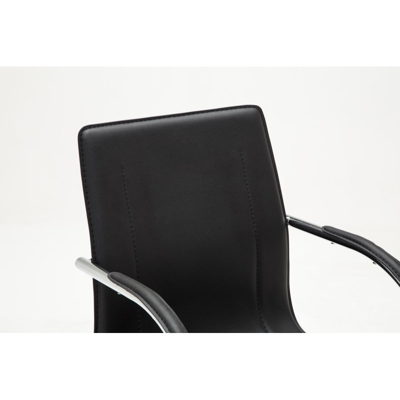 Chaise visiteur Melina V2 noire