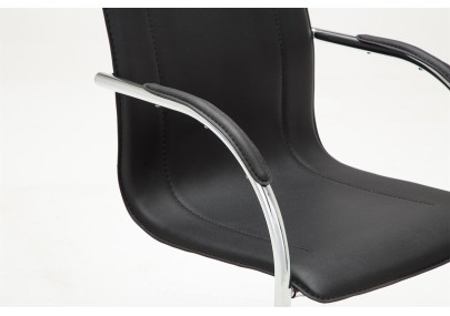 Chaise visiteur Melina V2 noire