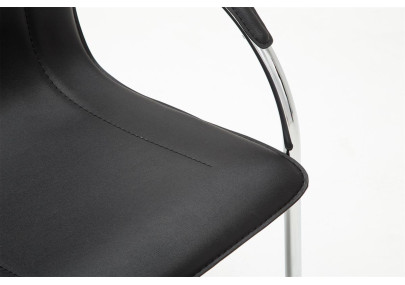 Chaise visiteur Melina V2 noire