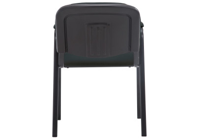 Chaise visiteur Ken PRO tissu noir