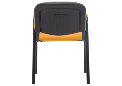 Chaise visiteur Ken PRO tissu orange