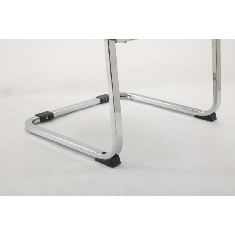 Chaise visiteur XL Anubis tissu noir