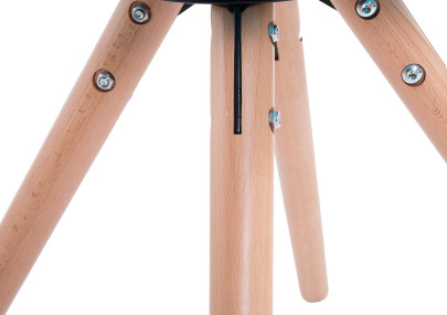 Chaise visiteur Laval Natura Ronde blanche