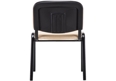 Chaise visiteur Ken V2 tissu crème