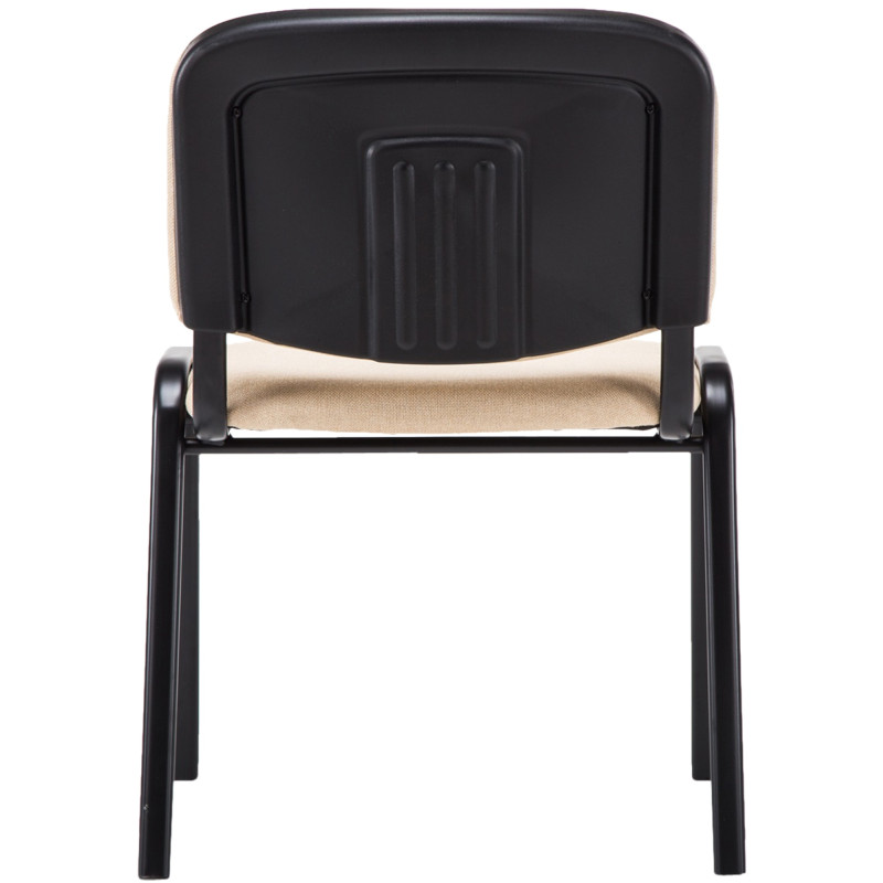 Silla de visita Ken V2 tela crema