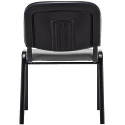 Chaise visiteur Ken V2 en tissu gris