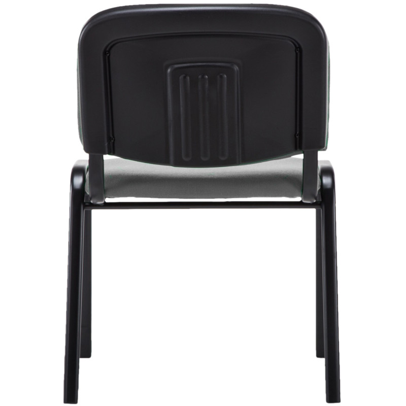 Chaise visiteur Ken V2 en tissu gris