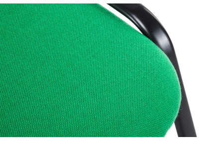 Chaise visiteur Ken V2 en tissu vert