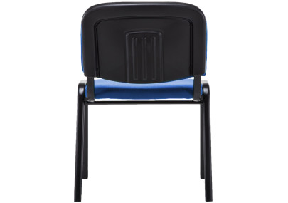 Silla de visita Ken V2 en tela azul