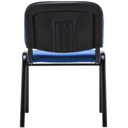 Sedia da visita Ken V2 in tessuto blu