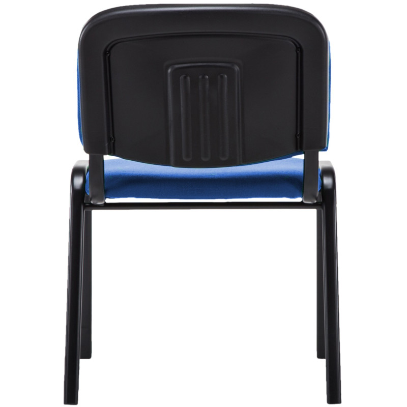 Sedia da visita Ken V2 in tessuto blu