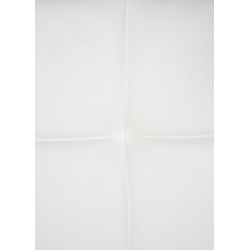 Sedia da visita Canada B in ecopelle bianca