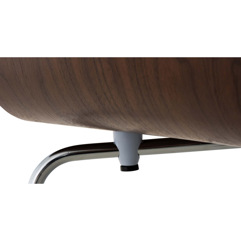 Lote de 4 cadeiras de visitante Pepe em nogueira